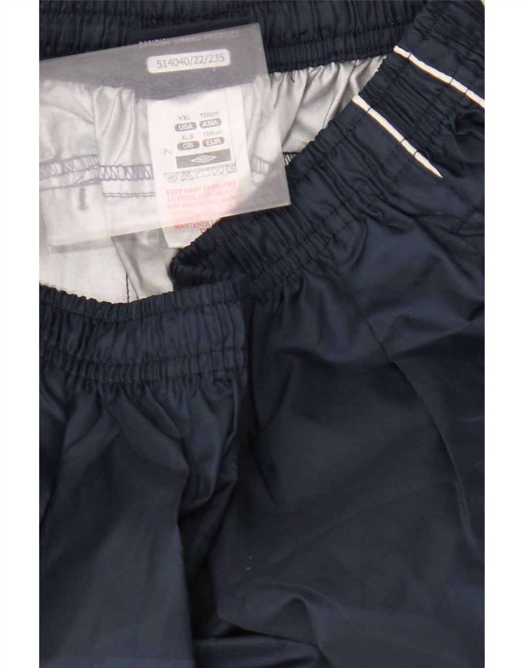 Calças Umbro Boys Graphic Impermeáveis 13-14 Anos XL Azul Marinho Poliéster