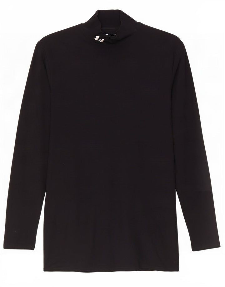 Under Armour Masculino Top Manga Longa Médio Preto Nylon