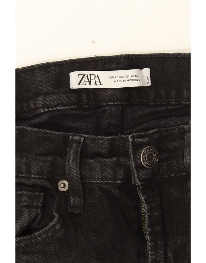 Zara Jeans Skinny Masculino EU 40 Médio W31 L30 Preto