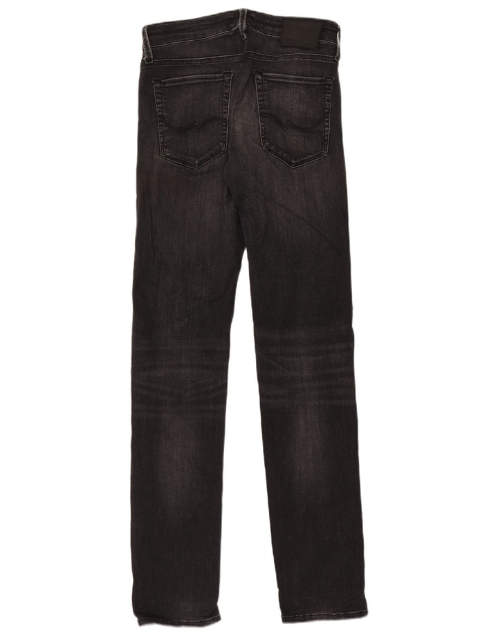 Jeans masculinos Jack & Jones Slim W30 L34 algodão preto