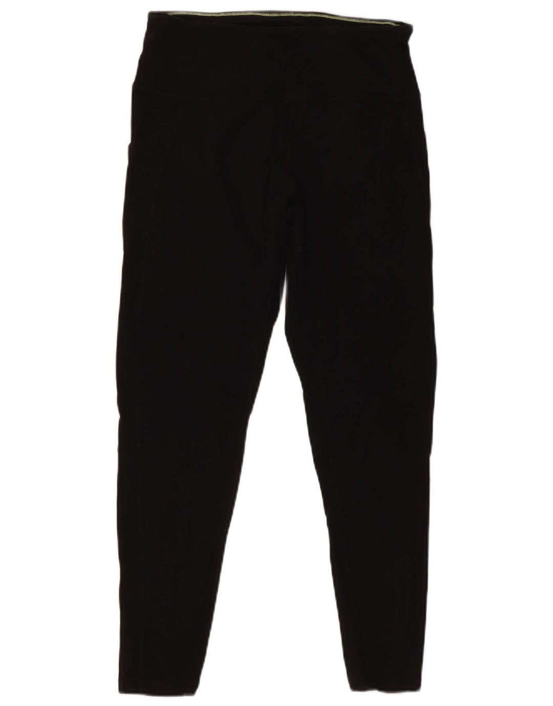 Calça legging feminina CALVIN KLEIN com estampa gráfica UK 12 algodão preto médio