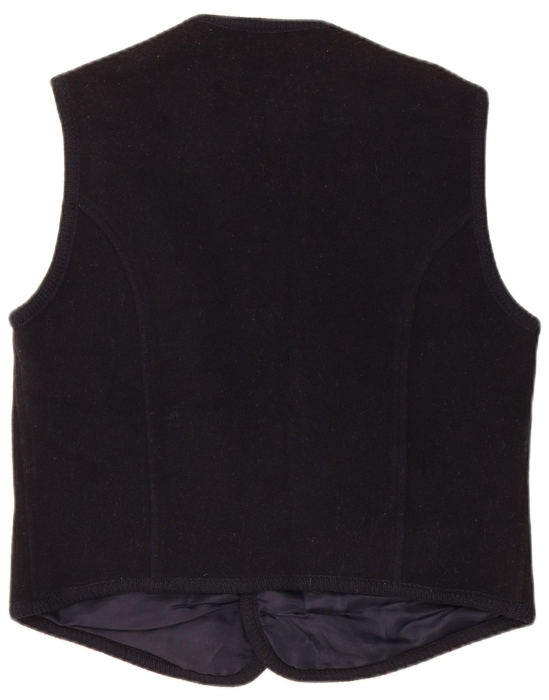 Colete masculino Pierre Cardin IT 52 grande lã azul marinho