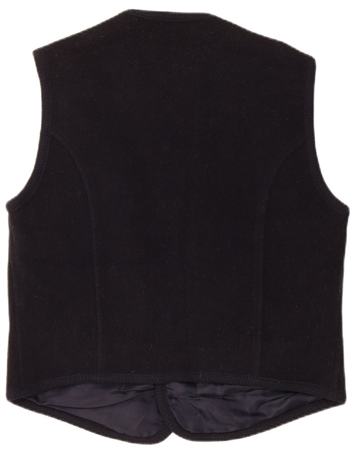 Colete masculino Pierre Cardin IT 52 grande lã azul marinho