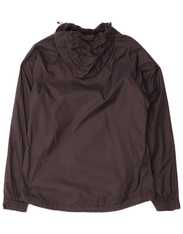 Jaqueta de chuva feminina com capuz grande Mountain Warehouse Reino Unido 10 pequena preta