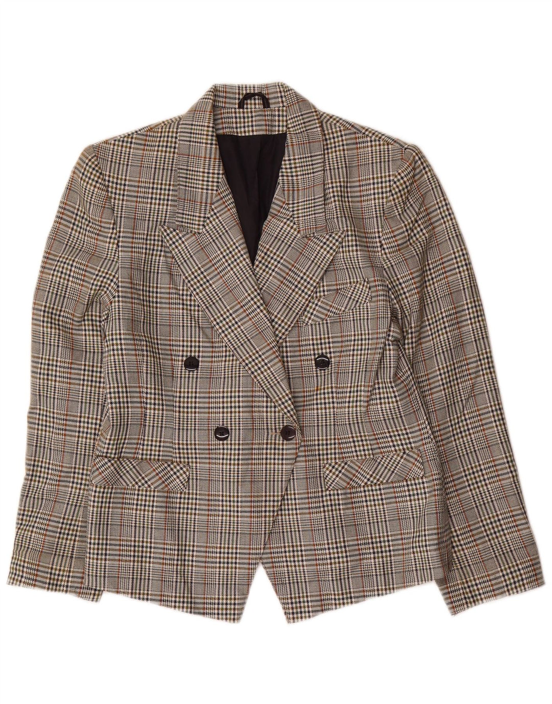 Bernard Jaqueta Blazer Feminina UK 12 Médio Multicolorido Houndstooth