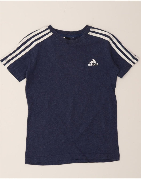 Camiseta Adidas Menino 9-10 Anos Azul Marinho