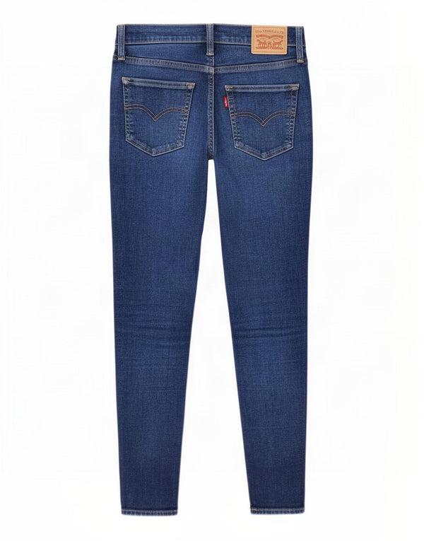 Jeans super skinny feminino Levi's W26 L28 algodão azul
