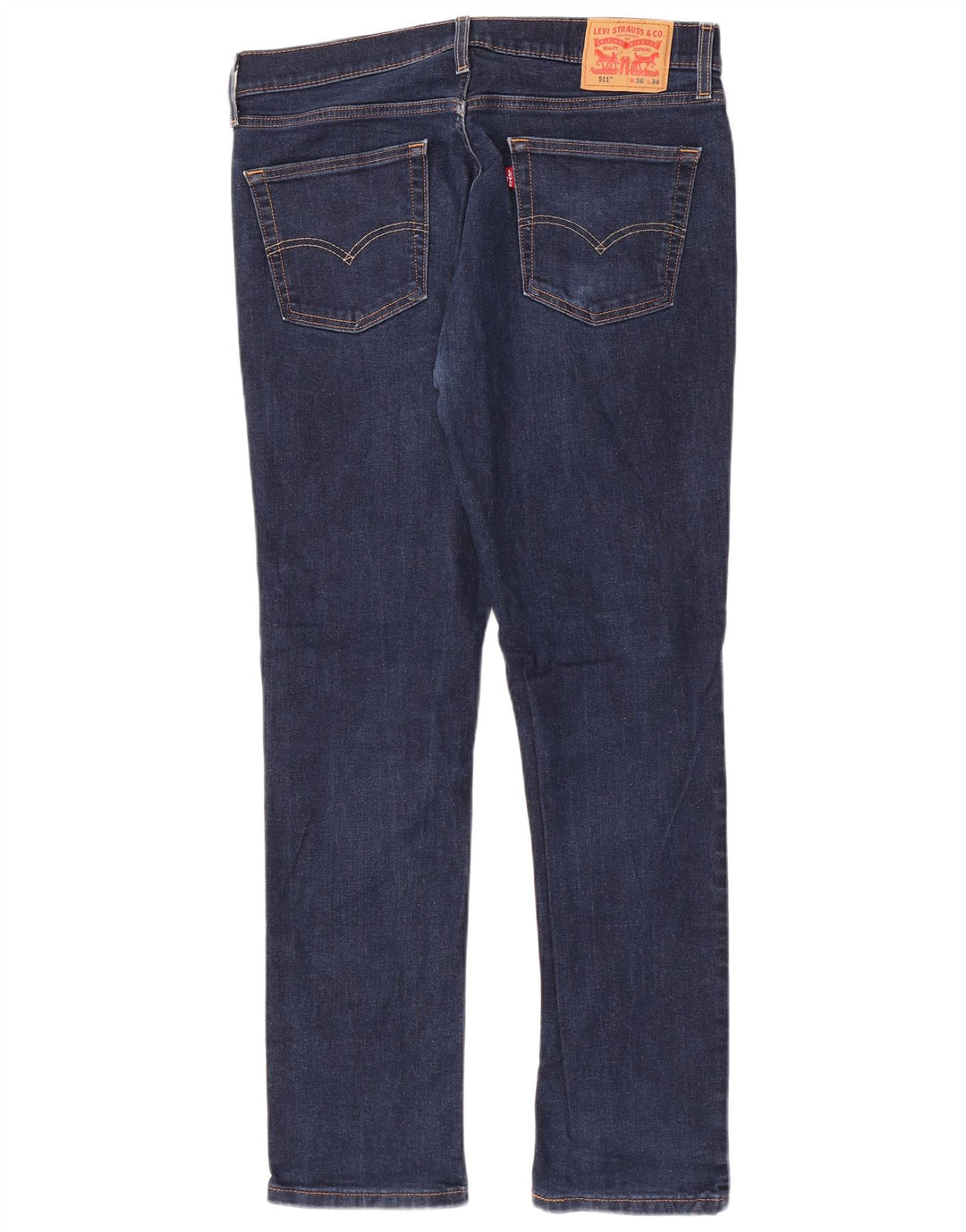 Calça Jeans Levis 511 Slim Masculina W36 L34 Azul Algodão