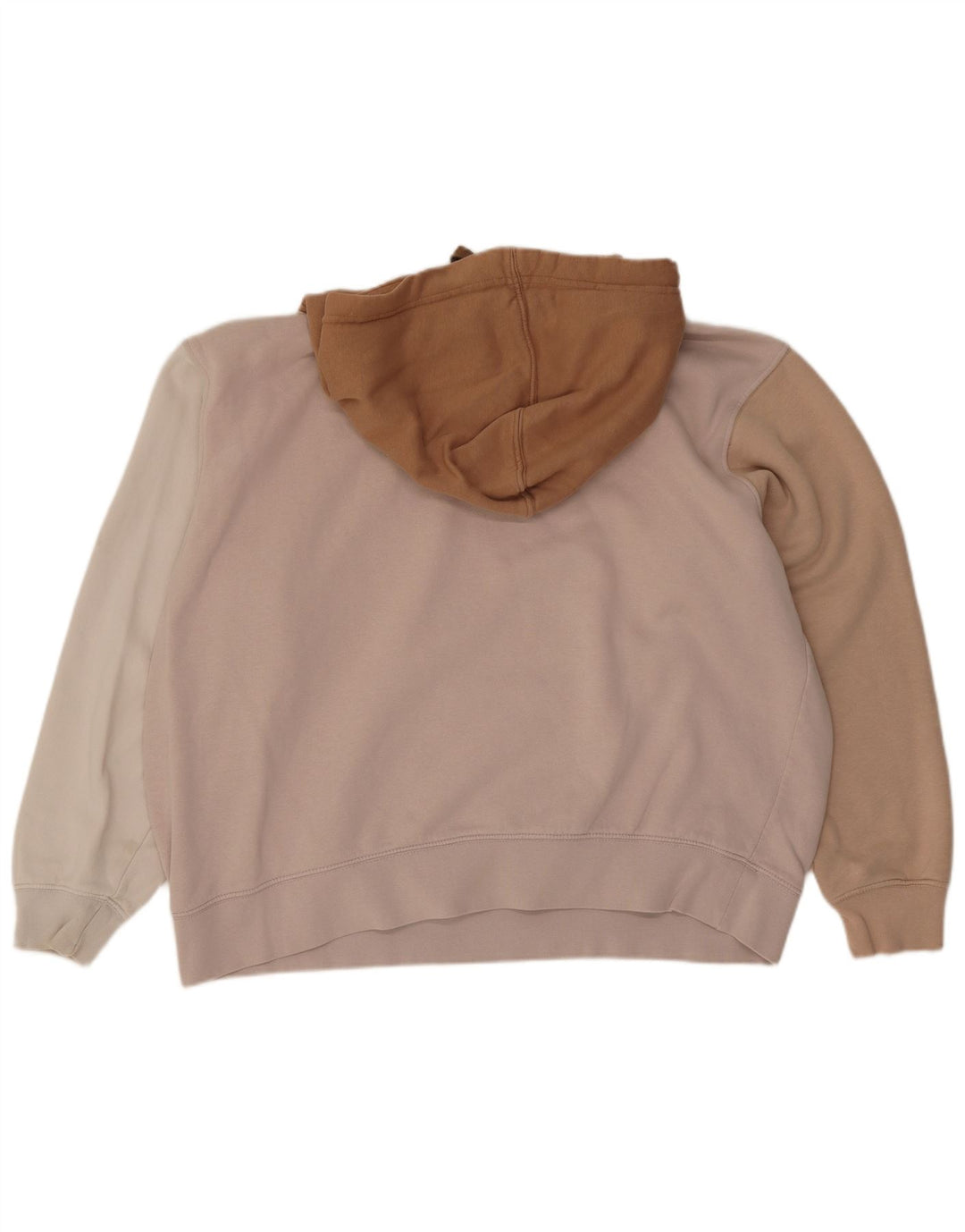 Jumper com capuz Nike feminino oversized UK 16 grande bloco colorido multicolorido