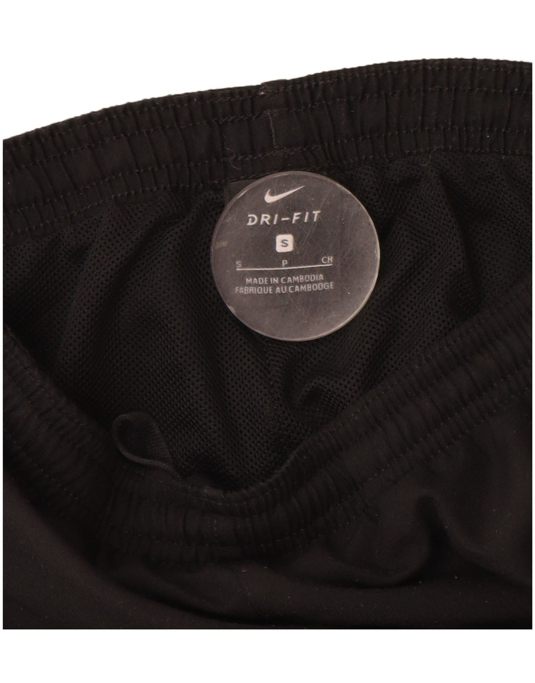 Nike Mens Dri Fit Calças de treino Joggers Pequeno Poliéster Preto