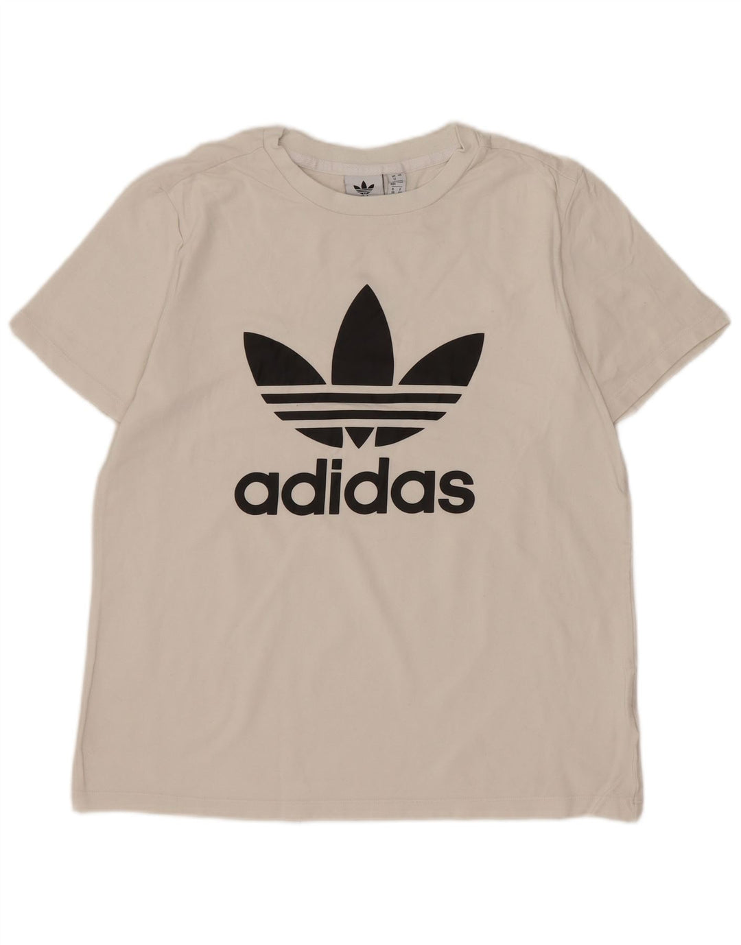 Camiseta Adidas Feminina Graphic Top UK 12 Médio Branco