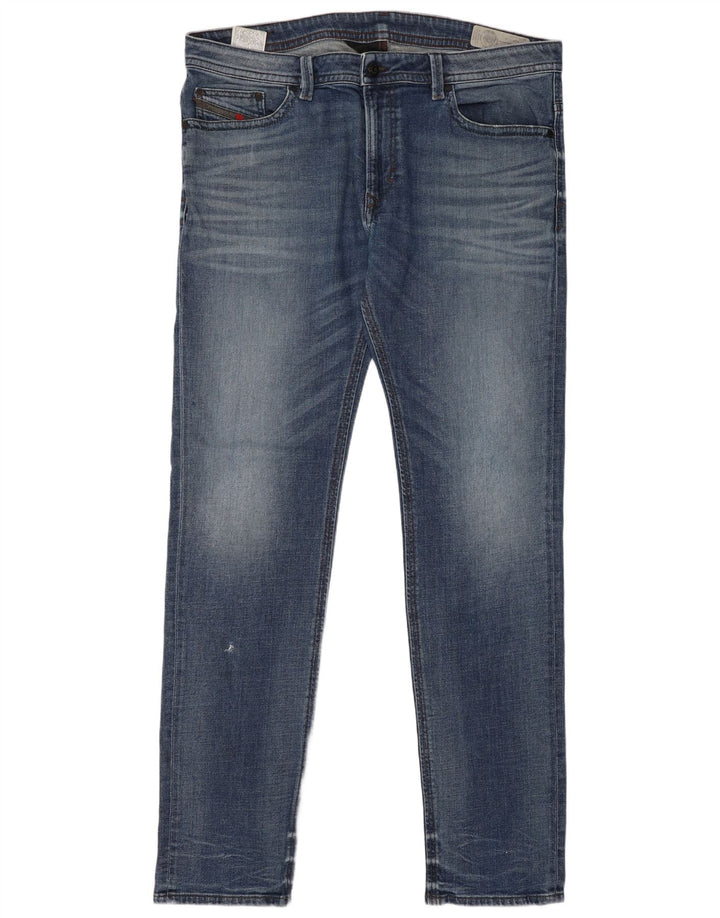 Diesel Masculino Thavar Slim Jeans W38 L34 Azul Algodão