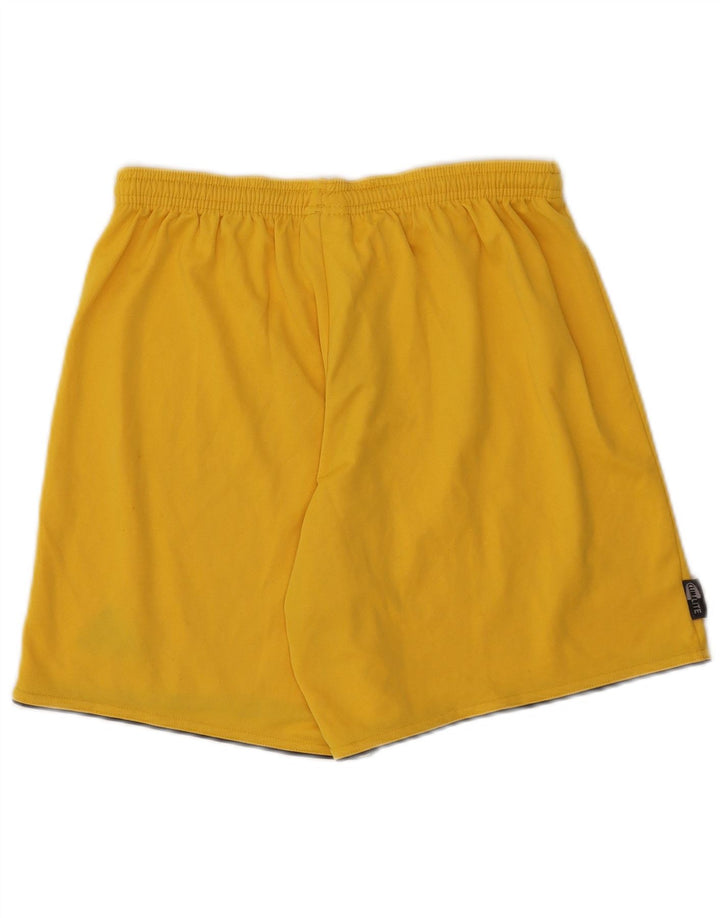 Adidas Mens Climalite Sport Shorts Médio Poliéster Amarelo
