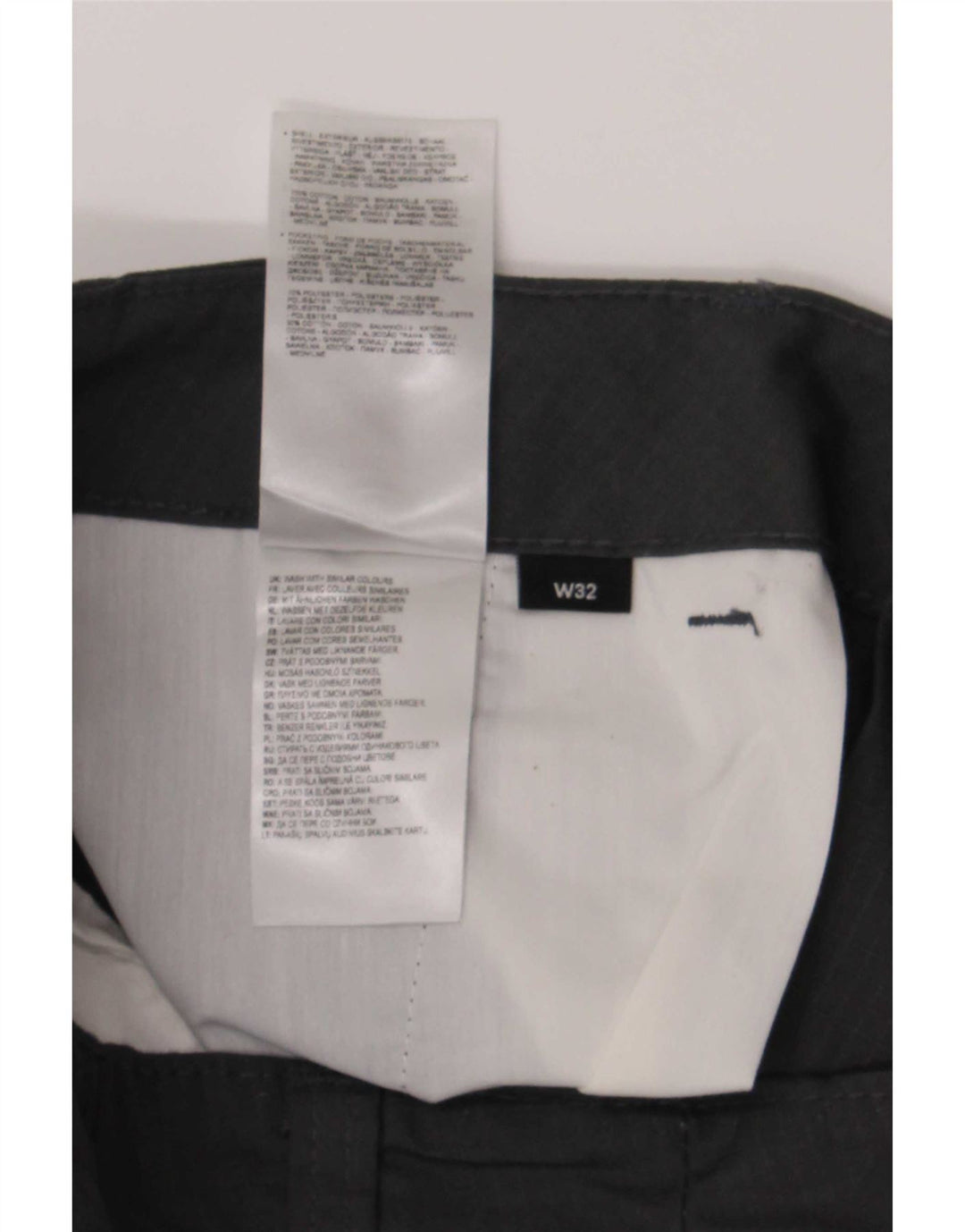 Calça cargo masculina Stadick W32 L32 poliéster cinza