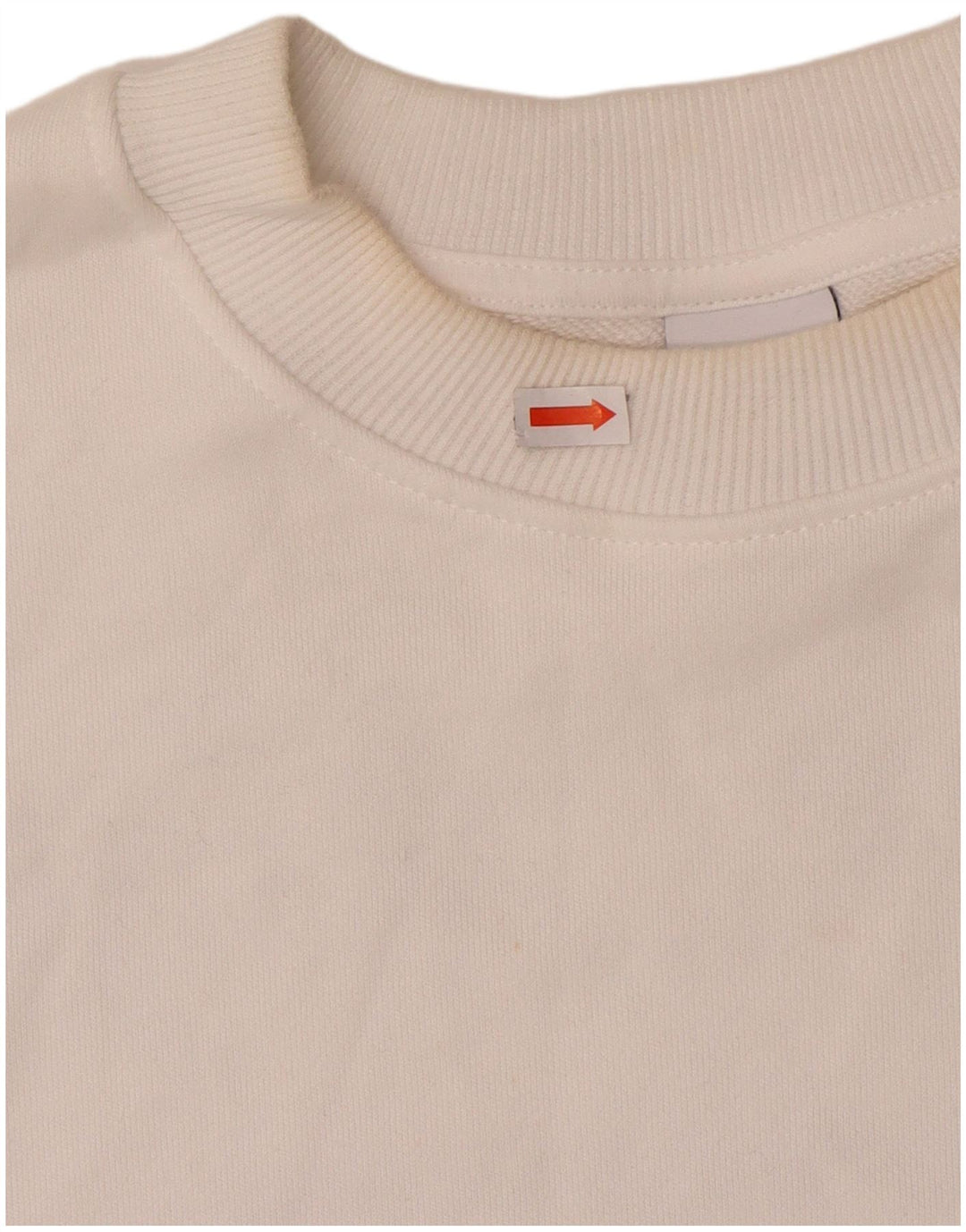 Zara Suéter gráfico oversized feminino da Zara Reino Unido 10 pequeno branco