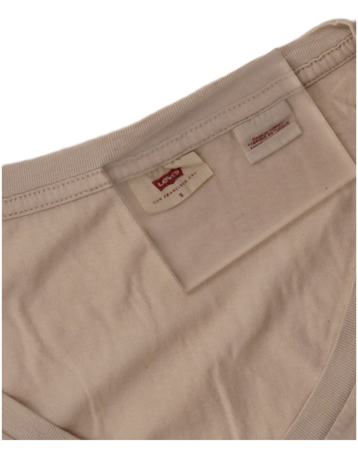 Camiseta Feminina Levi's Top UK 10 Pequena Cinza