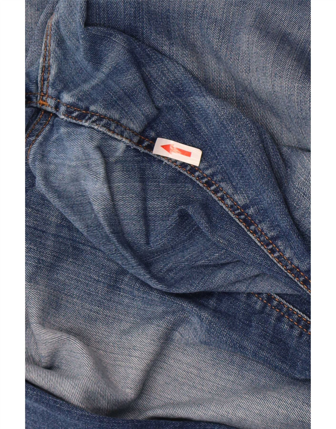 Tommy Hilfiger Masculino Slim Jeans W32 L34 Azul Algodão