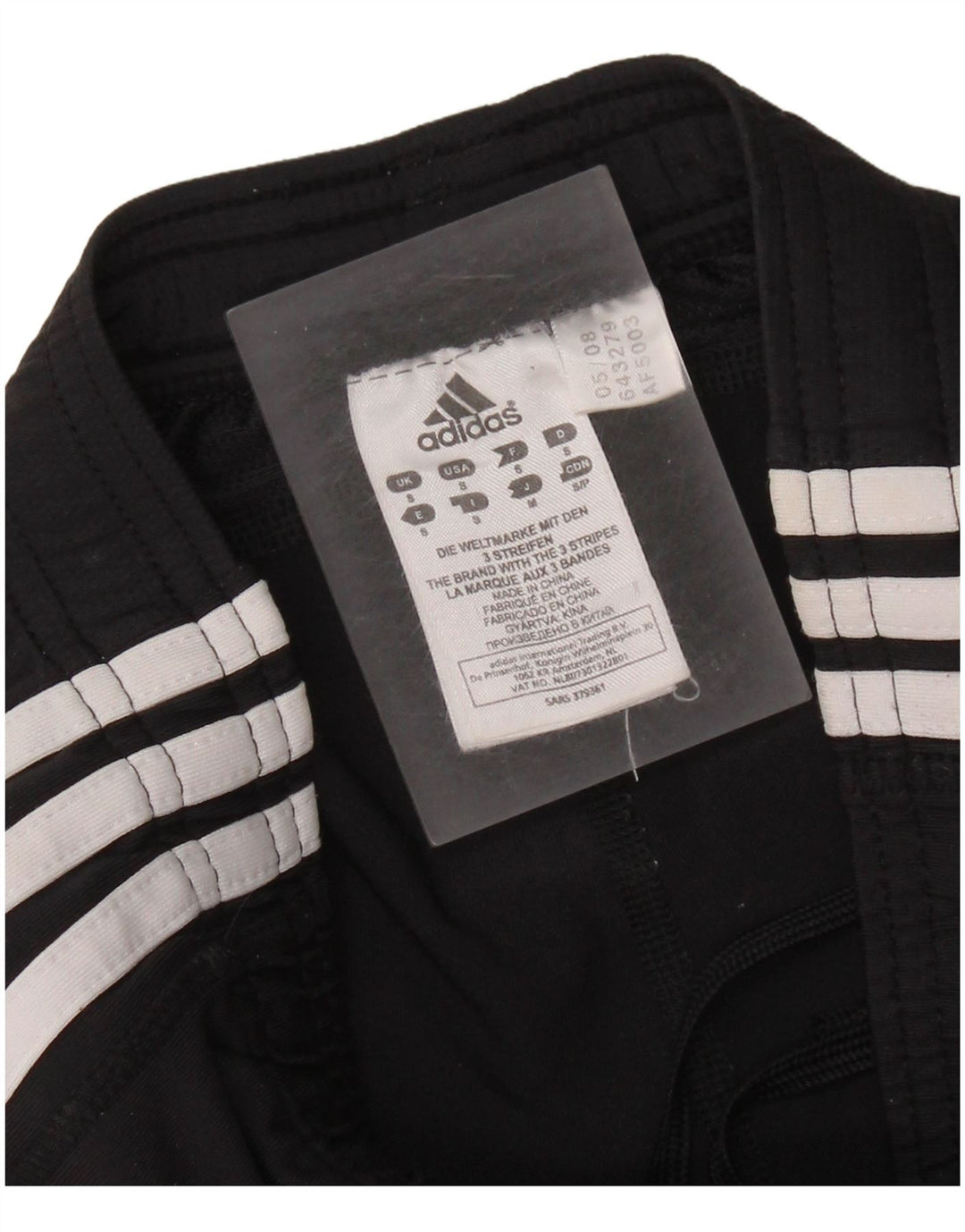 Calça Adidas Climalite Feminina UK 10 Pequena Poliamida Preta