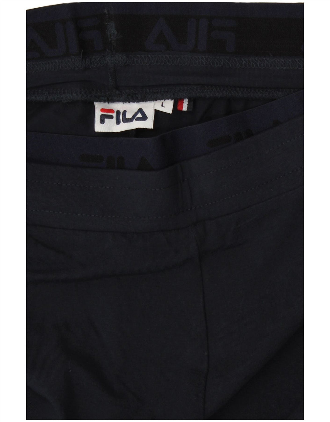 Leggings Fila Feminino UK 14 Grande Algodão Azul Marinho