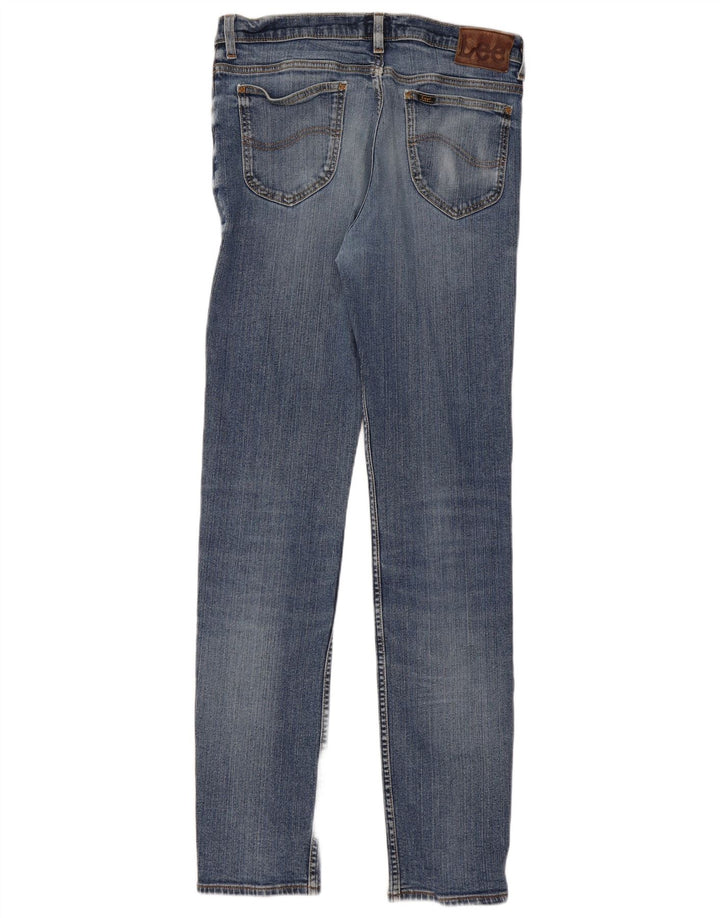LEE Mens Rider Slim Jeans W34 L33 Azul