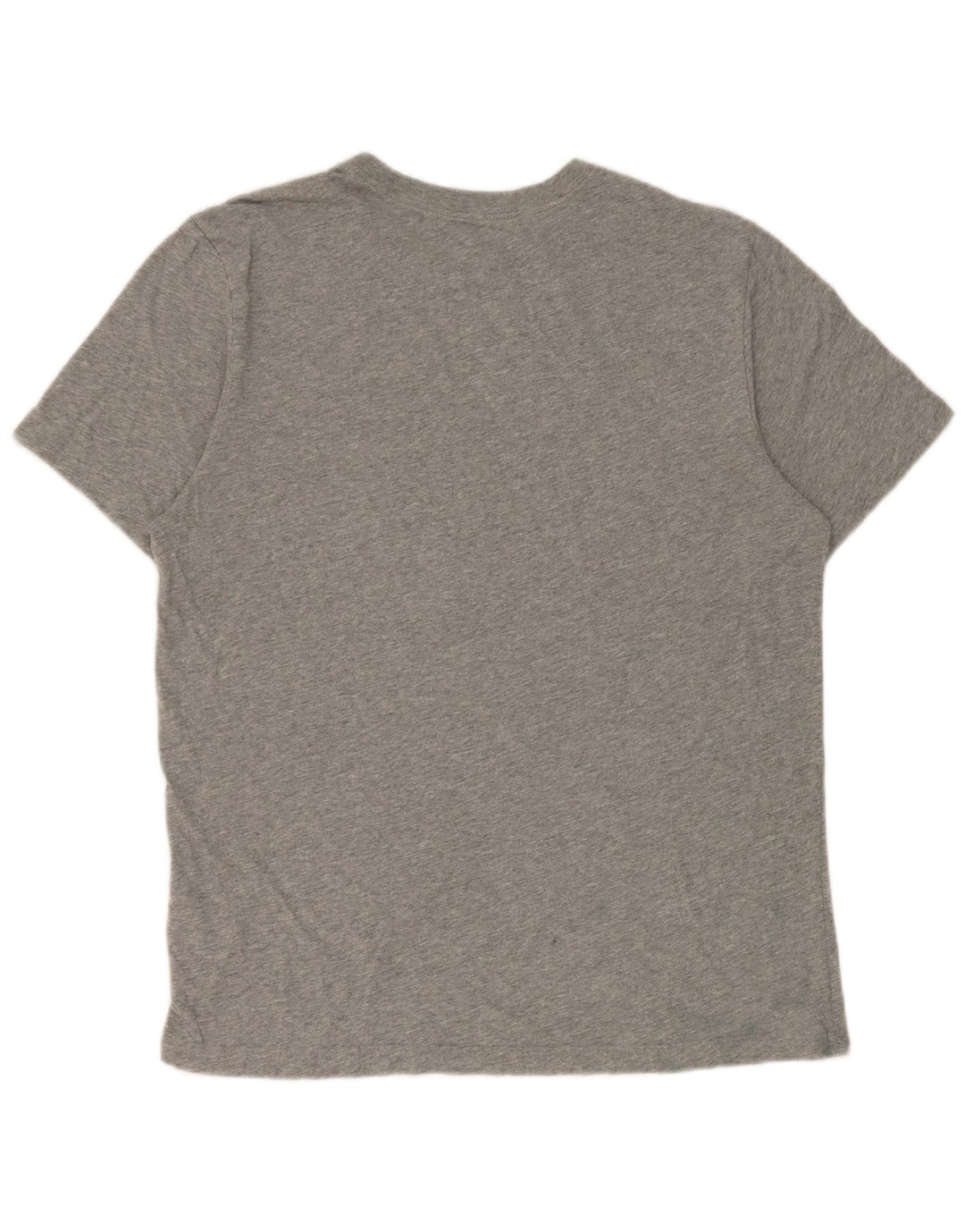 Camiseta masculina Nike algodão cinza médio
