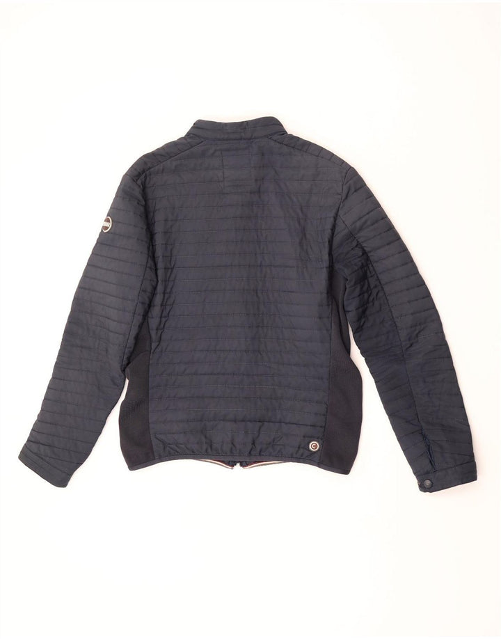 Jaqueta bomber masculina Colmar IT 52 grande poliéster azul marinho
