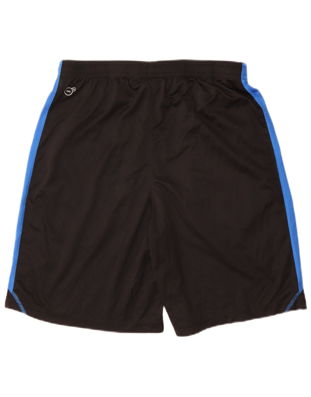 Shorts esportivos masculinos PUMA médio preto colorblock poliéster