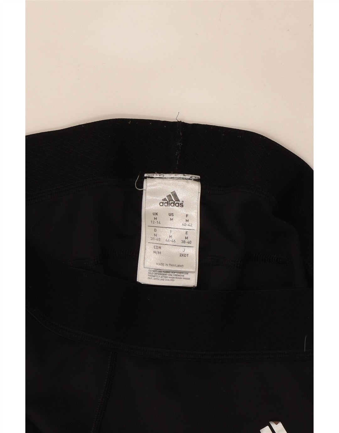 Leggings Adidas Femininas UK 12/14 Médio Preto Poliéster