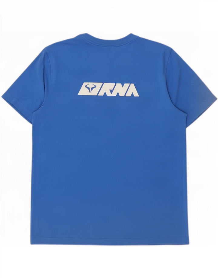 Camiseta Nike Masculina Rafa Graphic Top Médio Algodão Azul