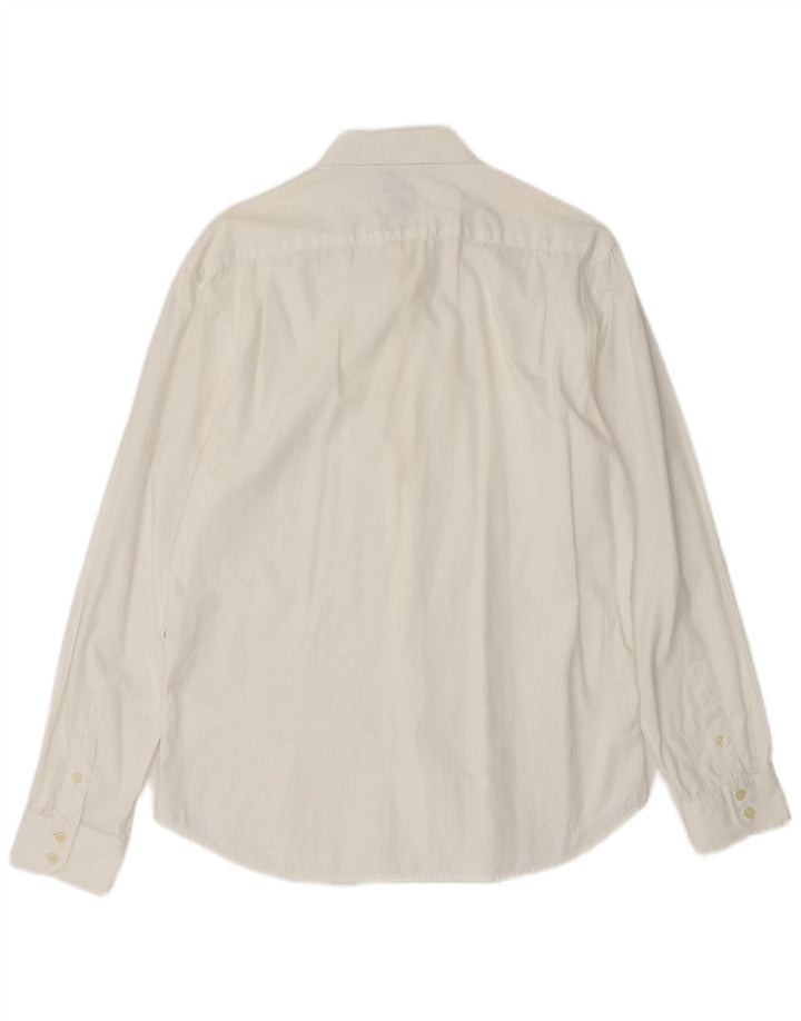 Camisa masculina GAP tamanho 15 1/2 algodão branco médio