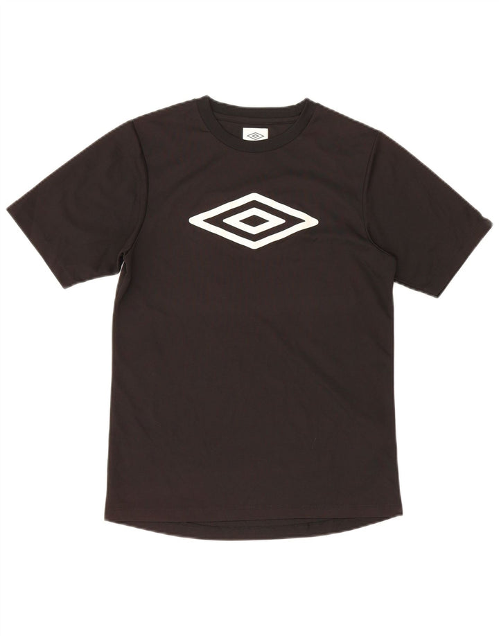 Camiseta Umbro Boys Graphic 12-13 Anos Preto Poliéster