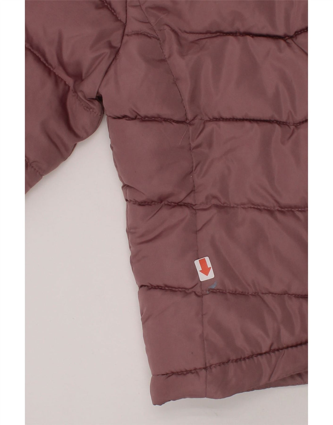 REEBOK Baby Girls Hooded Padded Jacket 18-24 Months Pink Polyester Vintage Reebok and Second-Hand Reebok from Messina Hembry 