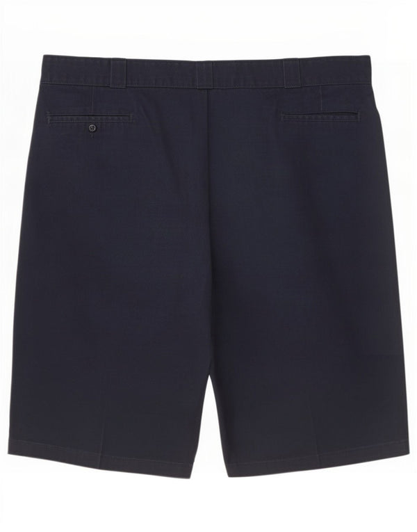 Dickies Mens Loose Fit Cargo Shorts 2XL W42 Algodão Azul Marinho