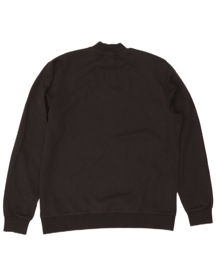 Zara Moletom Masculino Jumper Pequeno Algodão Preto