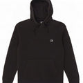 Calvin Klein Mens Golf Hoodie Jumper Médio Algodão Preto