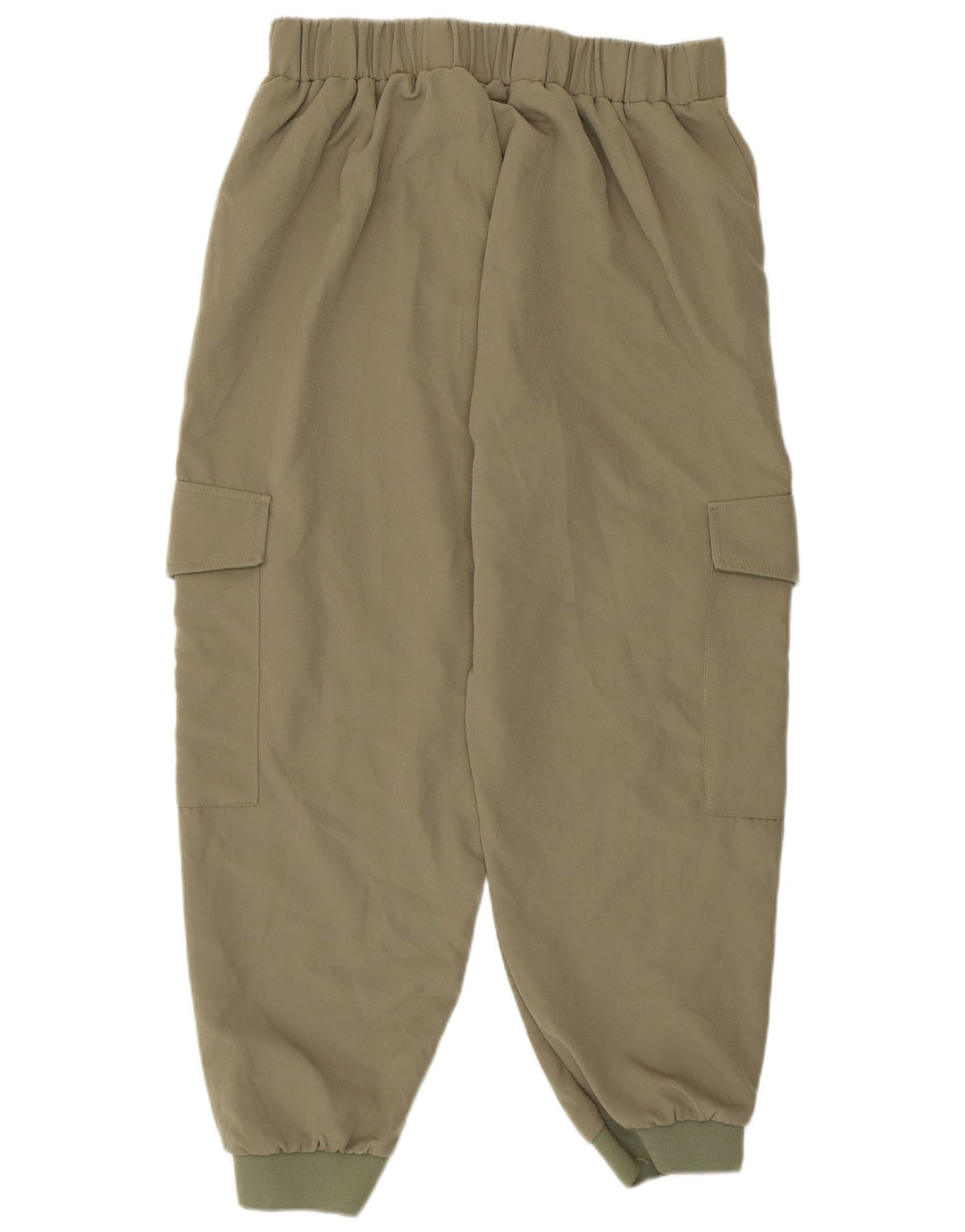 Calça cargo feminina Zara Joggers grande W32 L26 cáqui