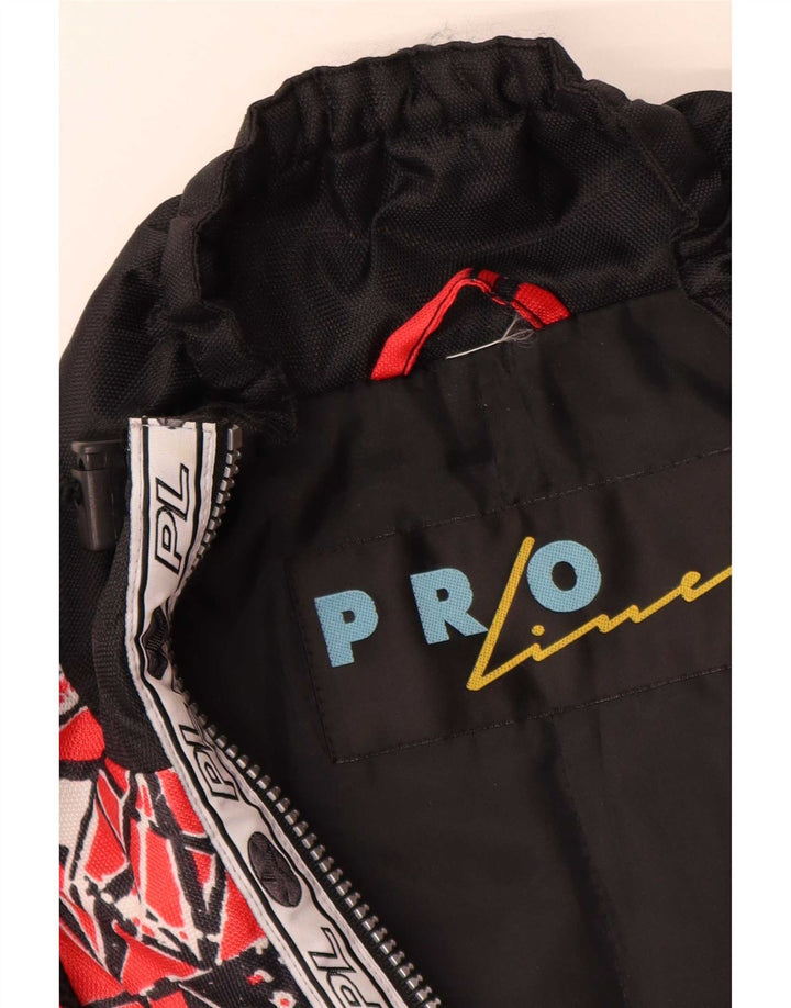 Jaqueta masculina Proline Graphic Anorak UK 40 grande poliamida geométrica vermelha