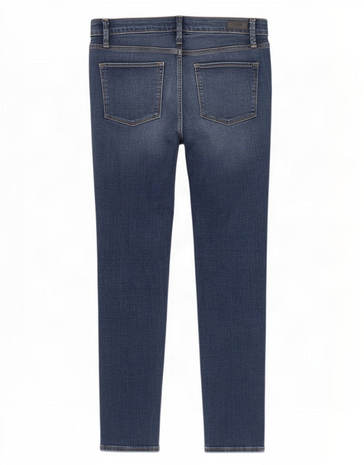 Dkny Calça jeans feminina slim W30 L27 algodão azul