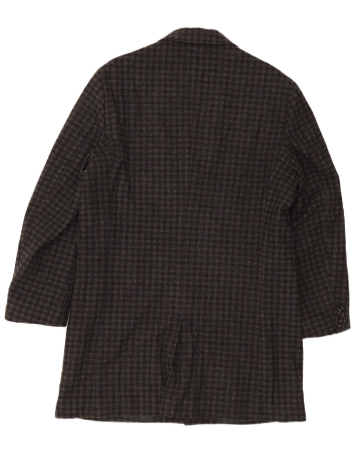 Sobretudo masculino Sonny Bono UK 42 XL cinza guingão