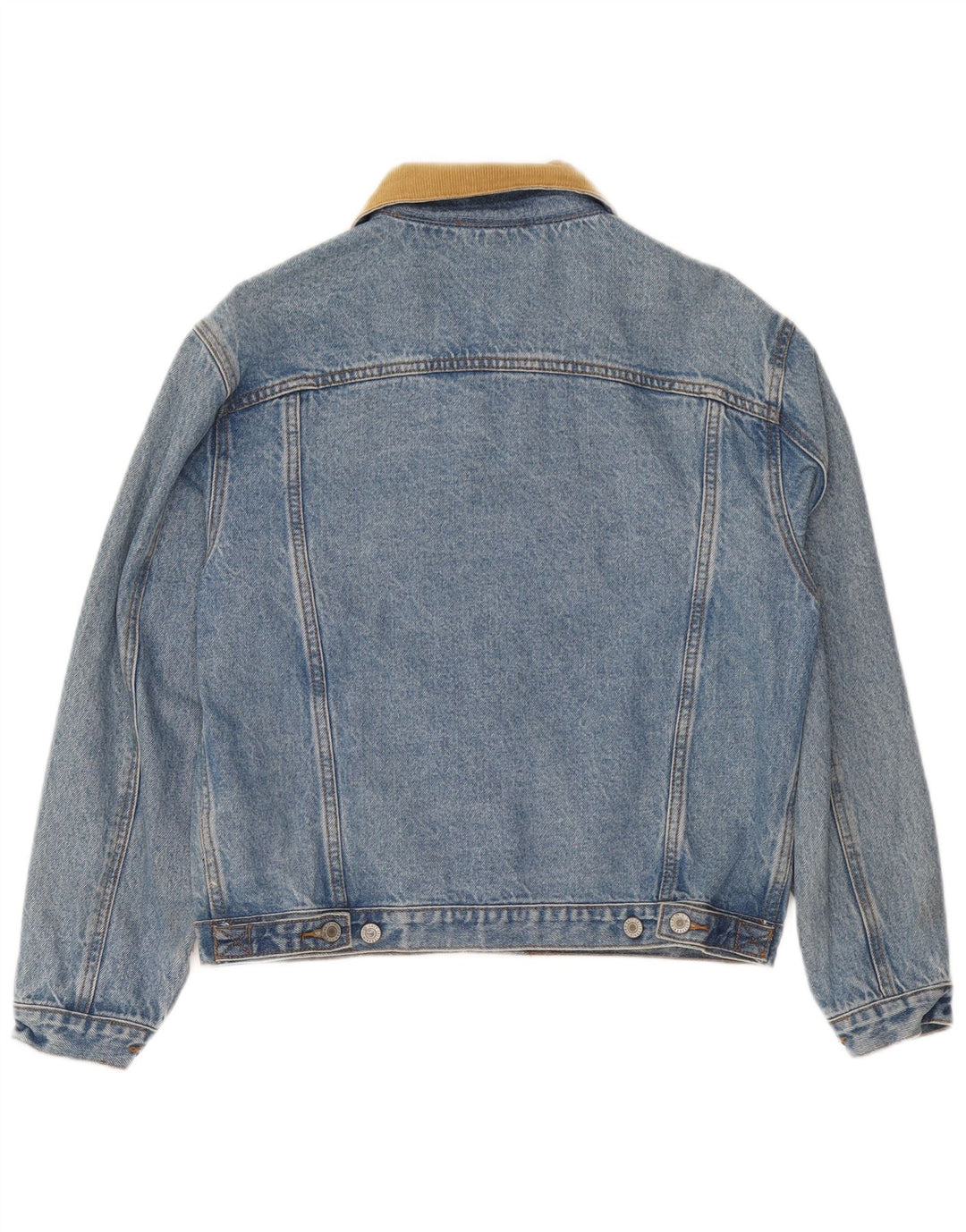 Jaqueta jeans masculina J.Galt Reino Unido 36 algodão azul pequeno