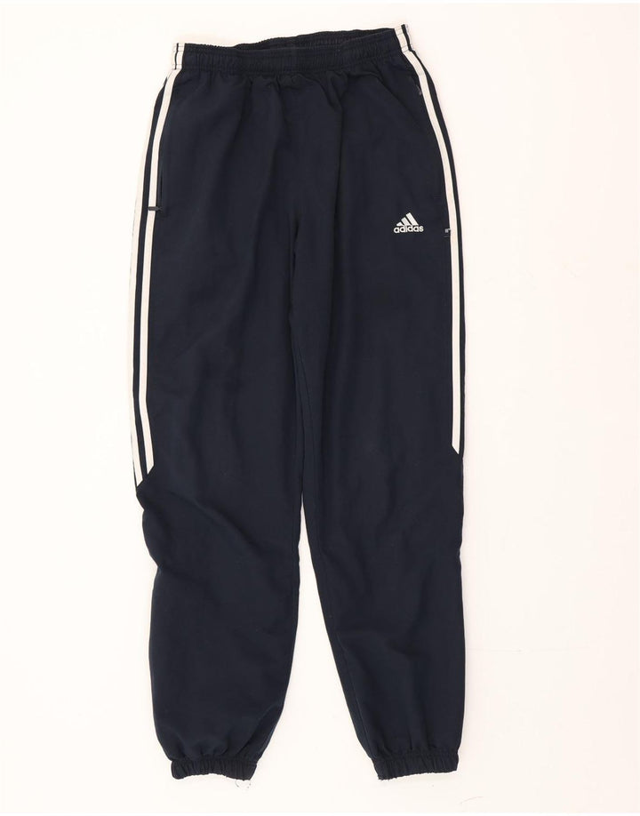 Adidas Mens Treino Calças Joggers Médio Azul Marinho Poliéster