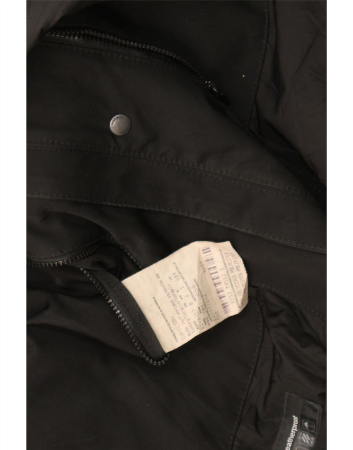 Sobretudo masculino Hugo Boss EU 56 3XL poliéster preto