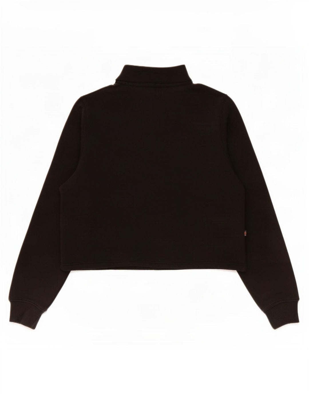 Suéter feminino Dickies com zíper e gola UK 14 médio preto
