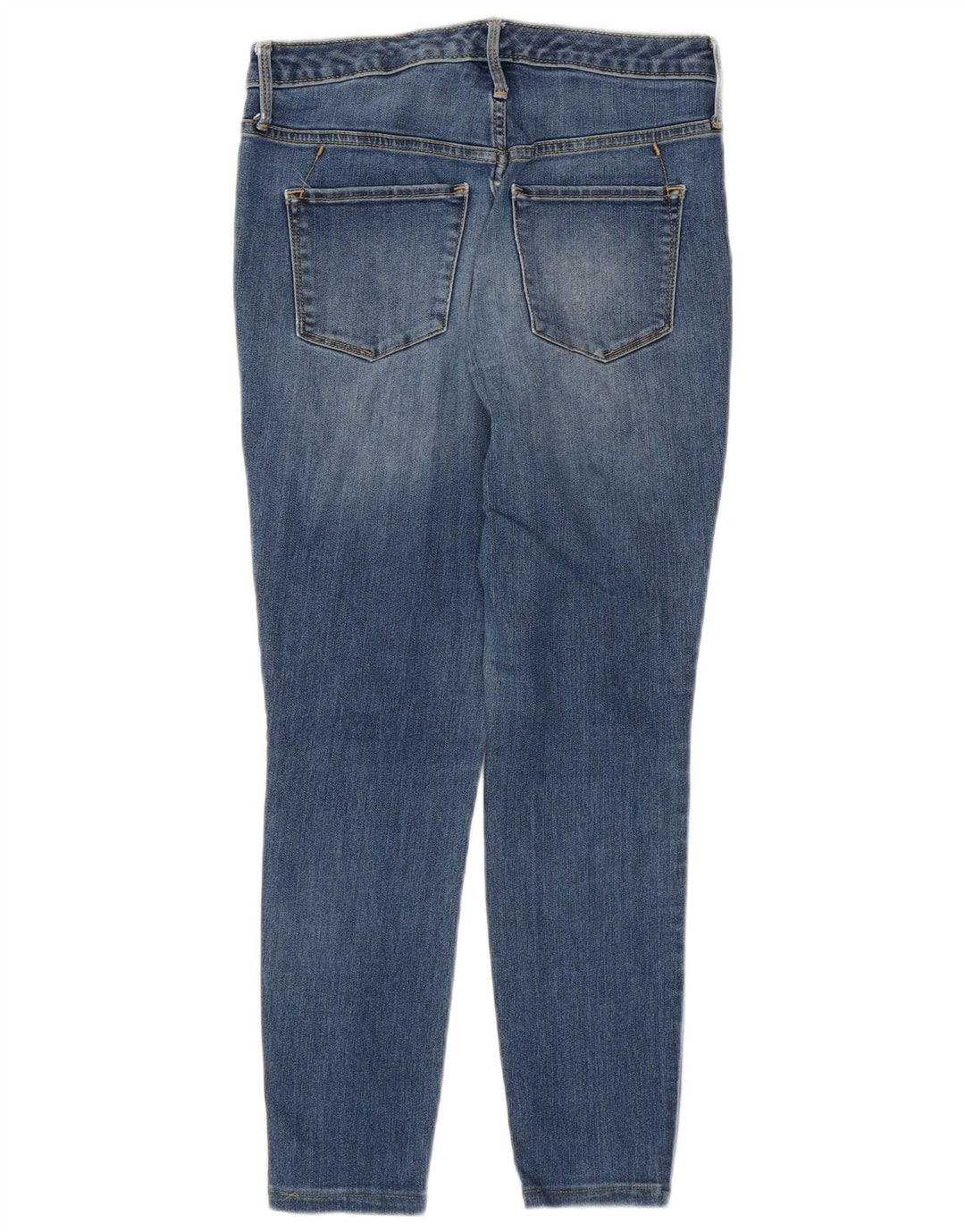 Calça jeans feminina Mossimo desgastada US 2 XS W26 L25 algodão azul