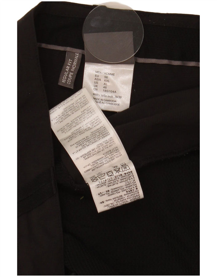Shorts cargo masculino Jack Wolfskin UK 46 XL W40 preto poliamida