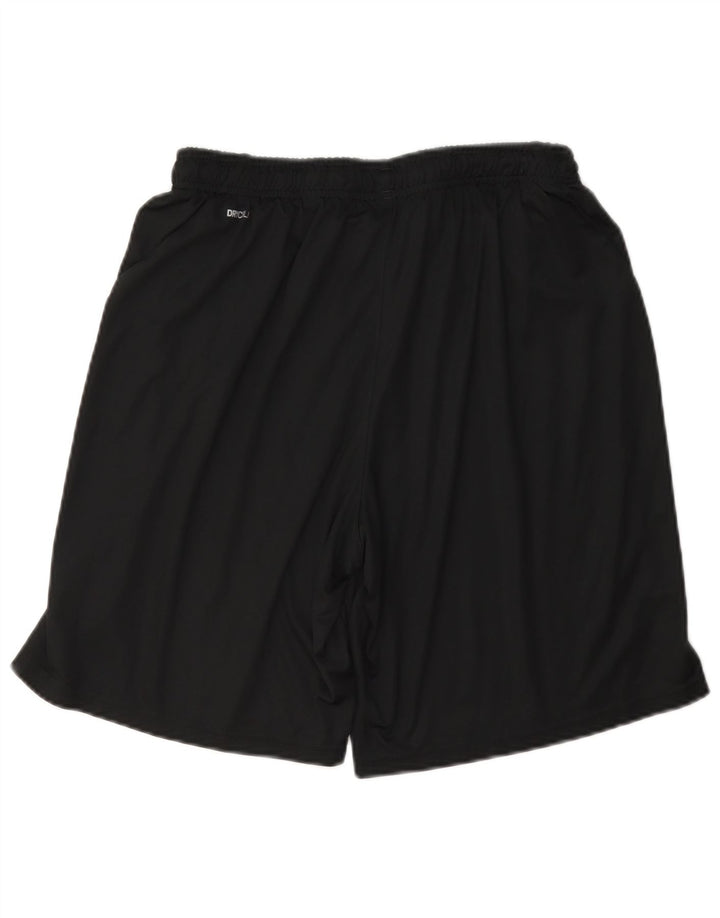 Shorts esportivos masculinos Puma médio preto poliéster