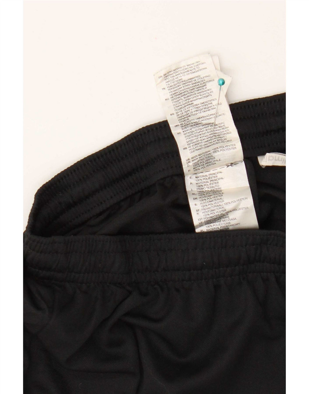 Calções desportivos Adidas Boys Climalite 15-16 anos preto poliéster