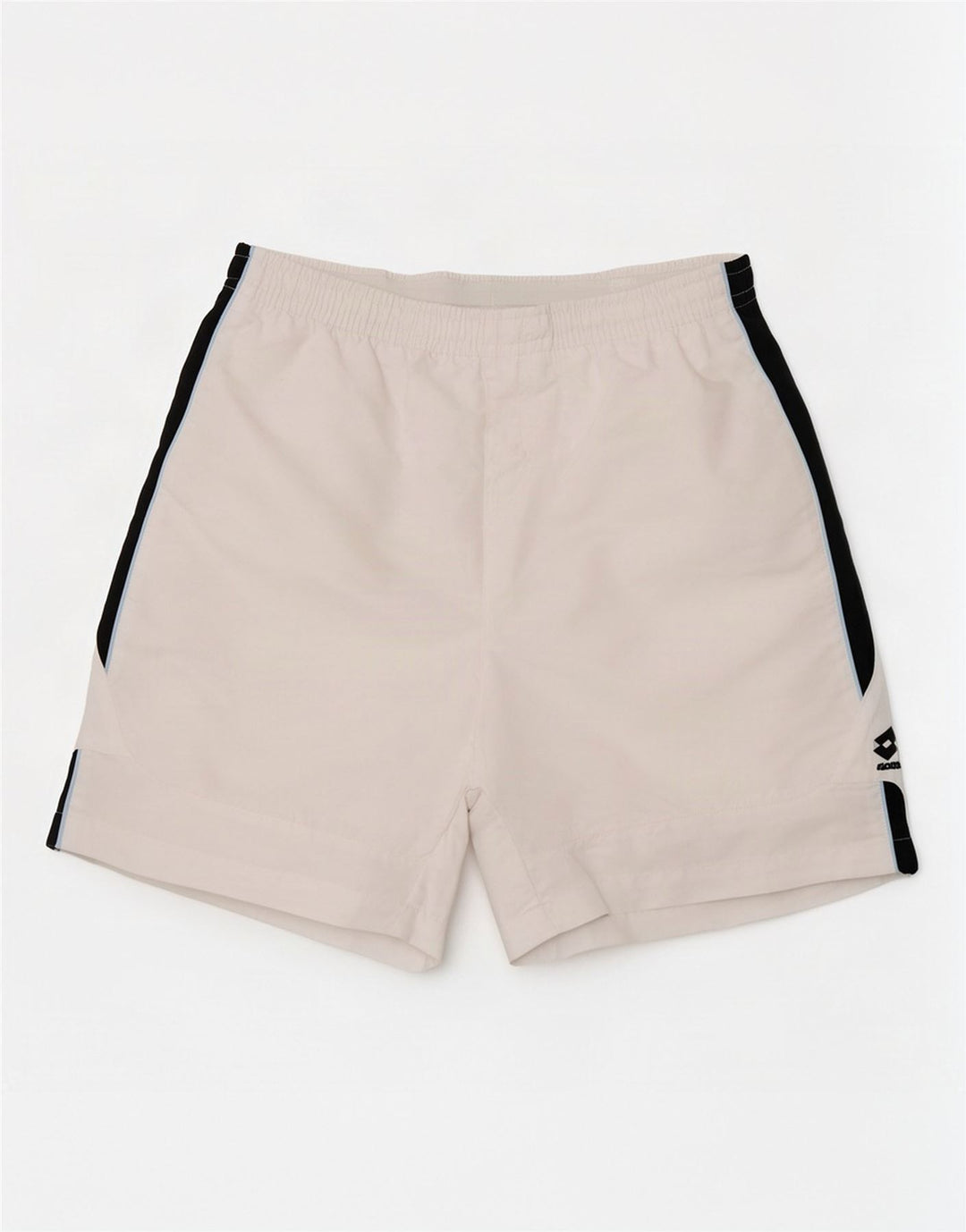 Lotto Mens Graphic Sport Shorts Médio Branco Colorblock