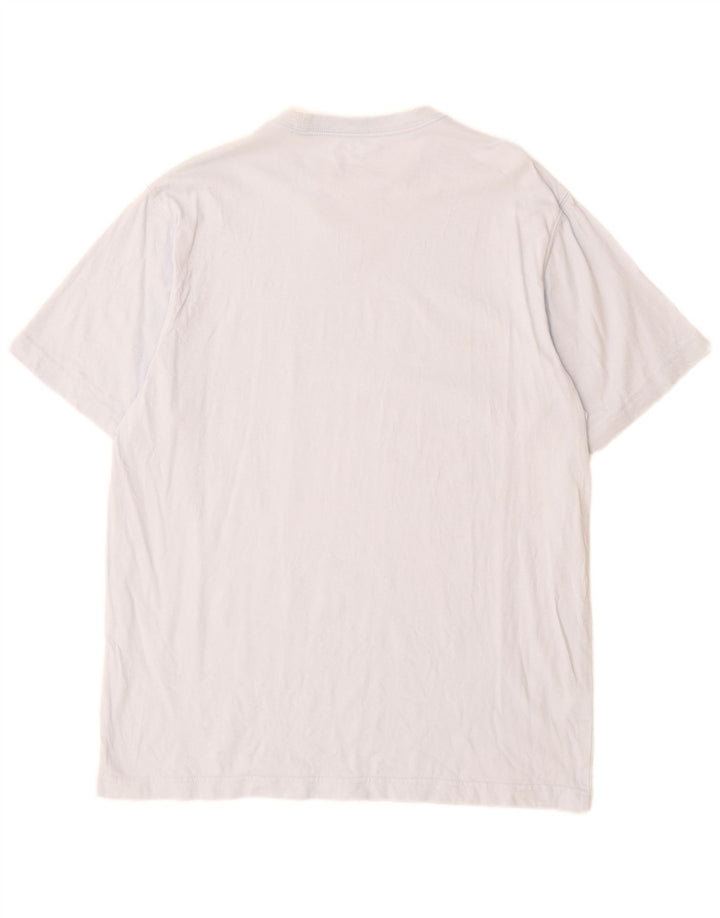 Camiseta masculina Eddie Bauer Top médio algodão branco