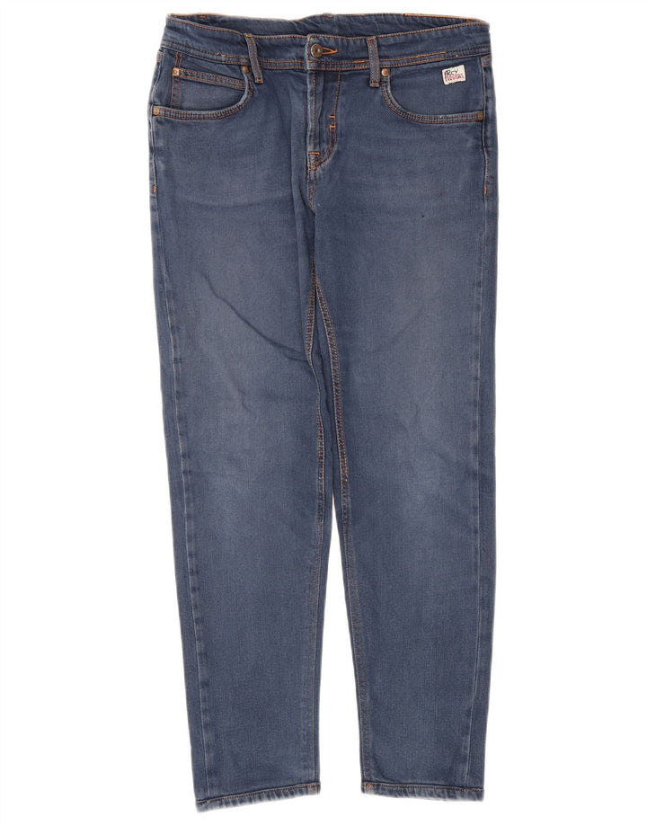 Calça jeans feminina Roy Rogers W30 L28 azul algodão